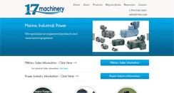 Desktop Screenshot of 17machinery.com